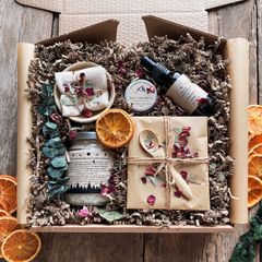 Organic Citrus & Rose Spa Gift Box